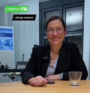 CampusFM_UDE-Rektorin Prof. Dr. Barbara Albert