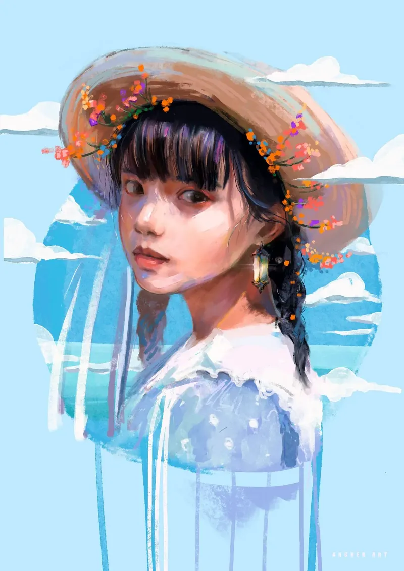 ManicVision_Girl with Hat