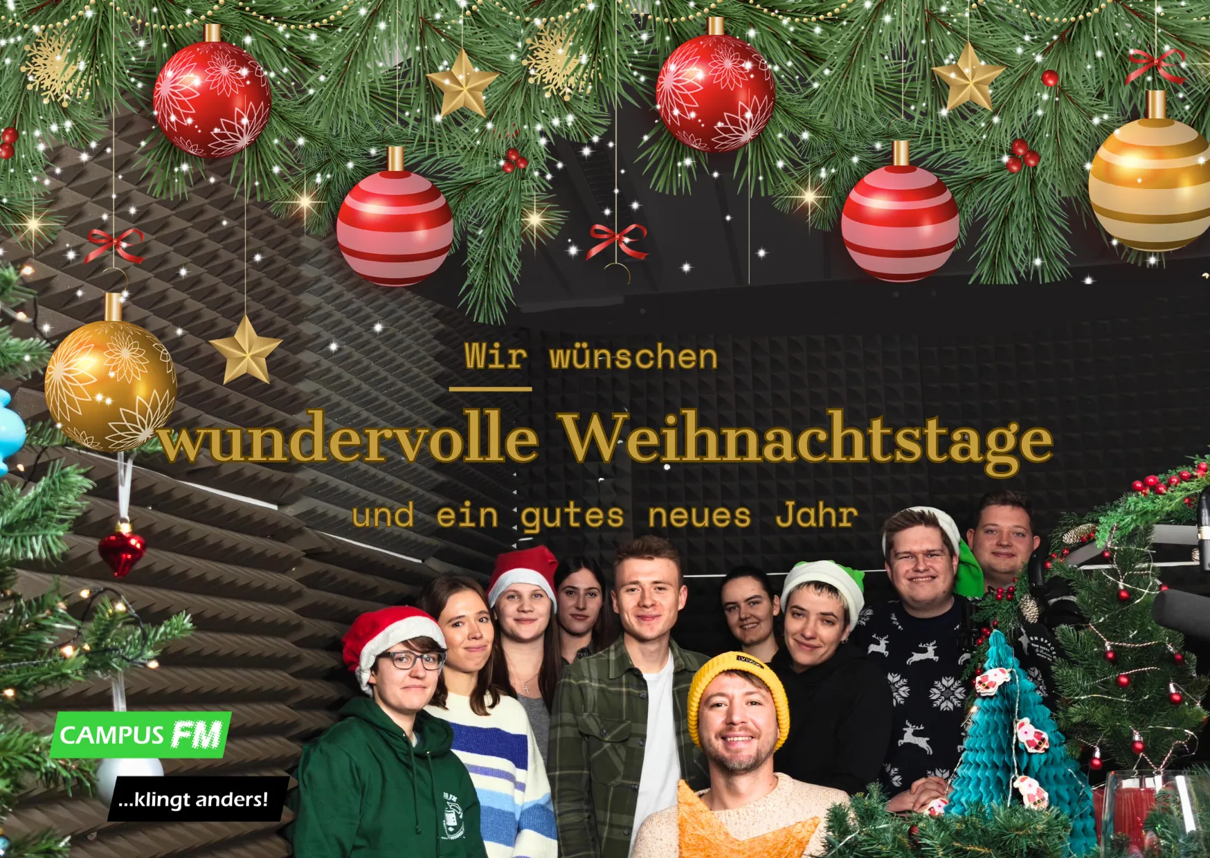 CampusFM_CampusFM wünscht euch wundervolle Weihnachstage