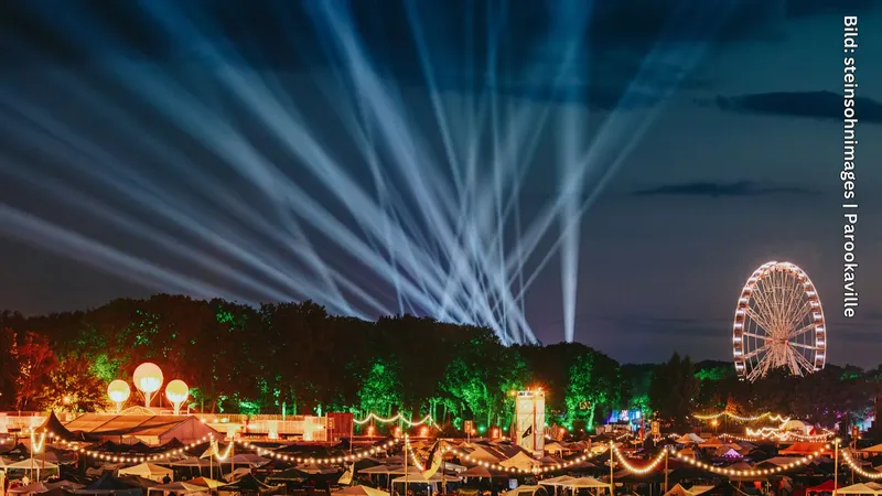 CampusFM_Parookaville bei Nacht